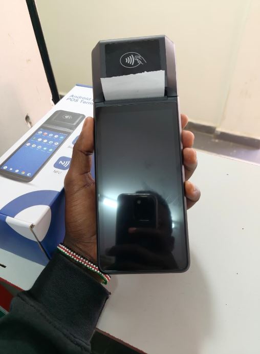 Micro Terminal POS Machine Android Receipt Printer with 4G,WiFi,Bluetooth, 58mm Thermal Receipt Printing for Small Business Retail