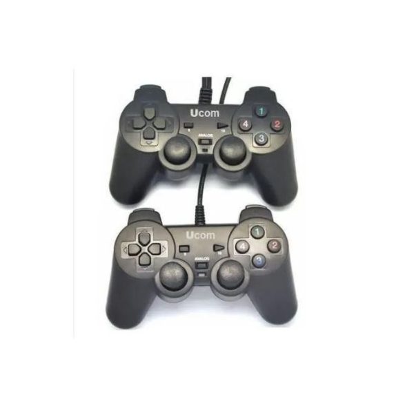 rehorei Ucom Dual Analog Wired USB Game Controller for PC & Laptop