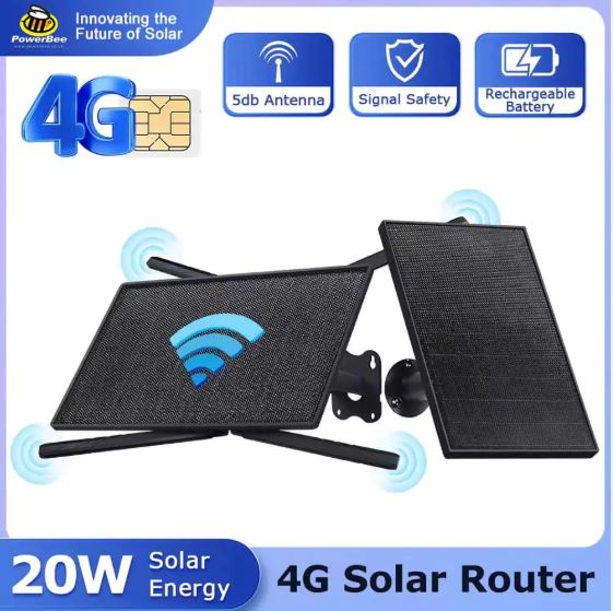 4G Solar Router – Reliable Wireless Internet Powered by Solar Energy