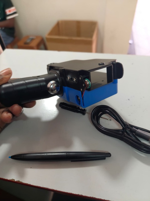 Portable Handheld Inkjet Printer for Fast, Convenient Printing on Products, Packaging, Boxes and Other Suitable Surfaces