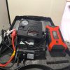 99800mAh Jump Starter Kit with Compressor, Jump Cables, Power Bank, 4 USB Ports, LED Lights, Chargers and Compass for Roadside Use