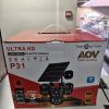 V380 4G Triple Lens Solar CCTV Camera with PTZ Monitoring, Solar Power, Night Vision and SIM Connectivity for Outdoor Security