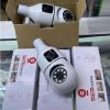 Dual Bulb CCTV With 360° View, Night Vision And Motion Alerts